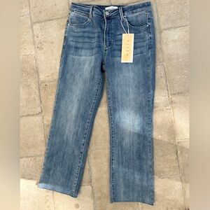 Risen Women's Boyfriend Jeans - Blue